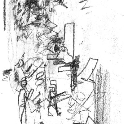 Almost blind sketches from Dead Can Dance Concert, Albert Hall