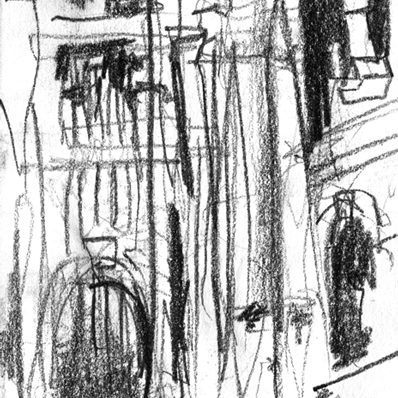 Almost blind sketches from Dead Can Dance Concert, Albert Hall