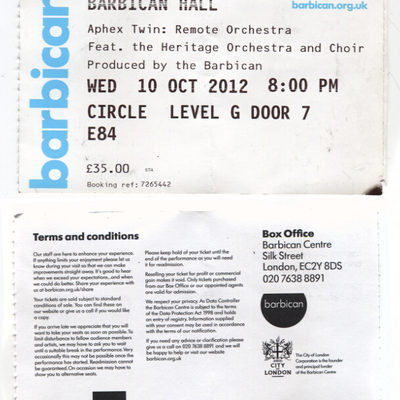 Aphex Twin tickets