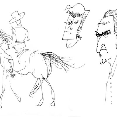 Cowboys sketches