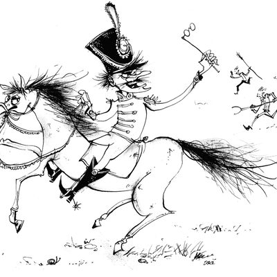 Escaping on a steed