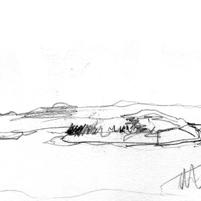 Falmouth seaside, six sketches
