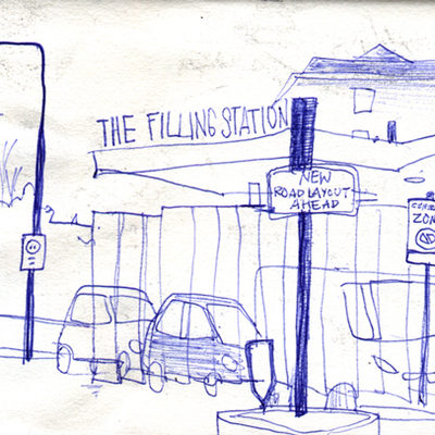 Filling station, near Kings Cross