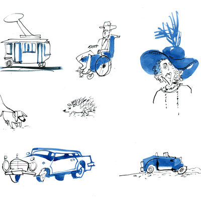Hedgehog and other various sketches
