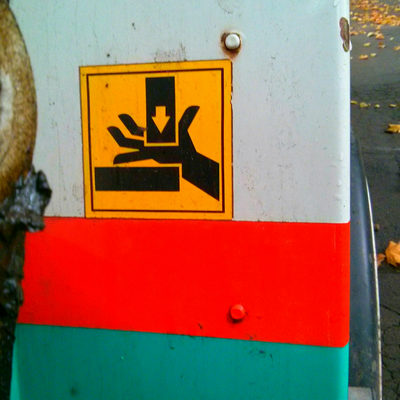 Icons from garbage truck
