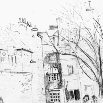 Kingston in Spring sketches
