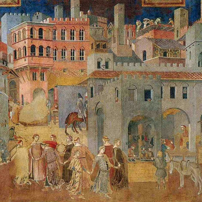 Lorenzo Martini, Allegory of Good Government, 1338-39