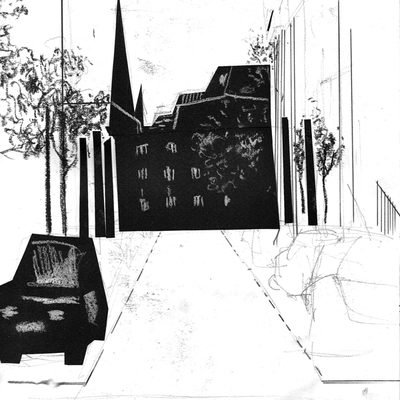 Medway street - a sketch from Autumn