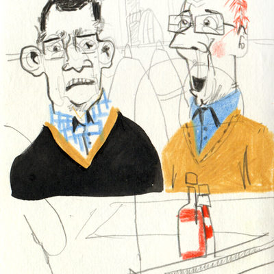 People at Canteen (Southbank) and houses near Royal College