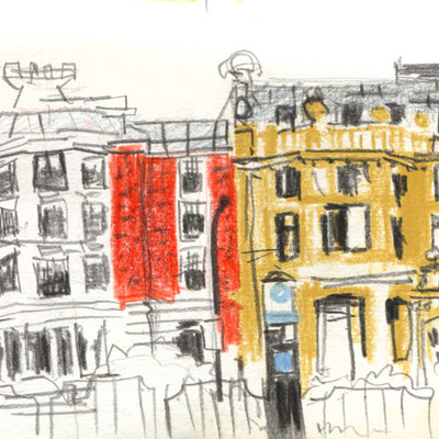 People at Canteen (Southbank) and houses near Royal College