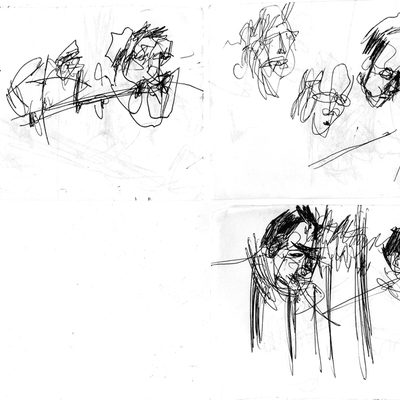 Salto dance drawings