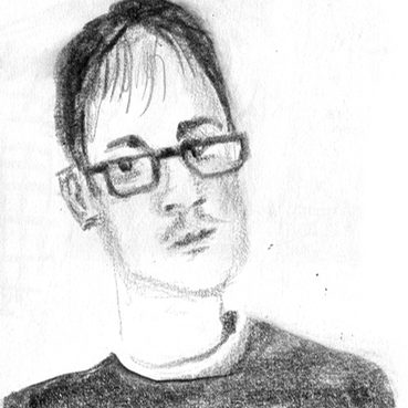 Self-portrait from Brighton, 4th June