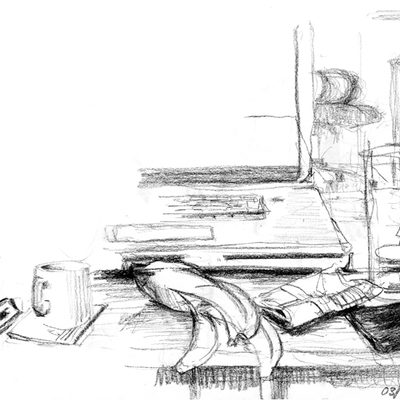 Sketch from a room
