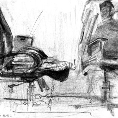 Sketch of two chairs