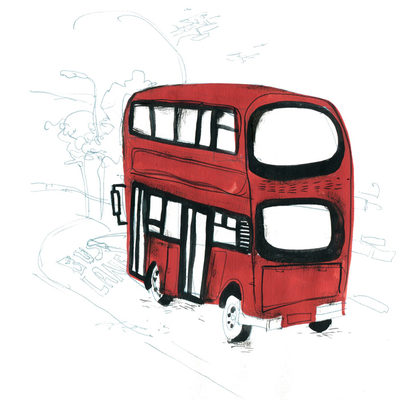 Sketches from a bus