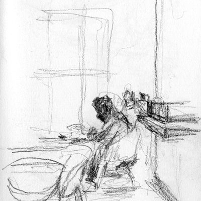 Sketches from Barbican