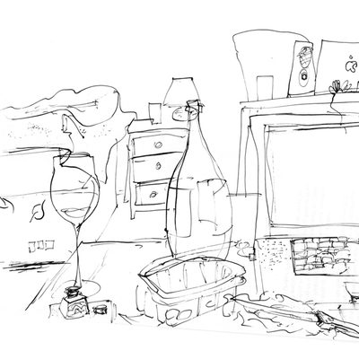 Sketches from home