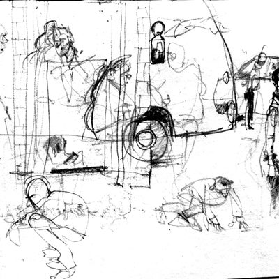Sketches from Paris trip