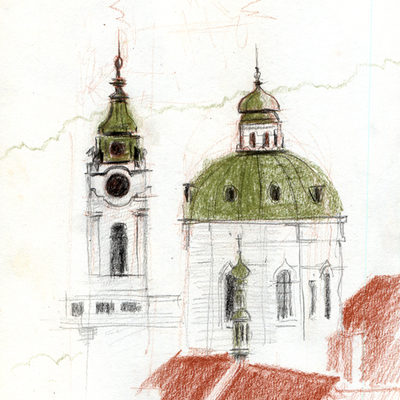 Sketches from Prague