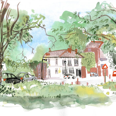 Sketches from Wimbledon Common