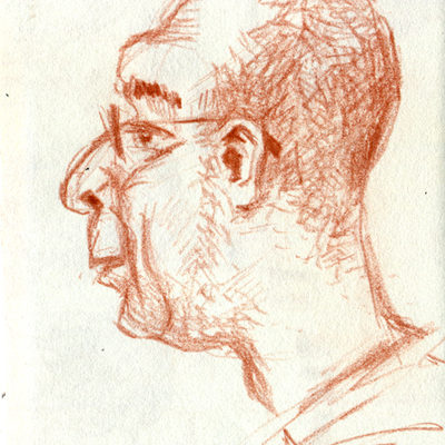 Sketching faces in the underground