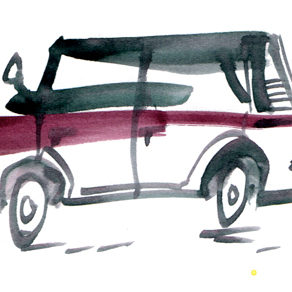 Small car sketch