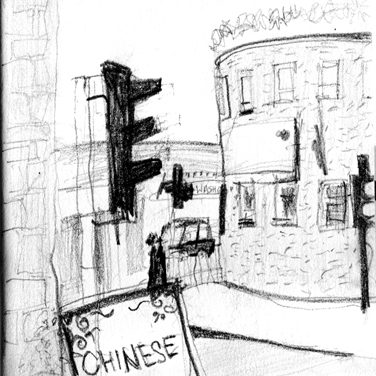 Street sketch from Brixton