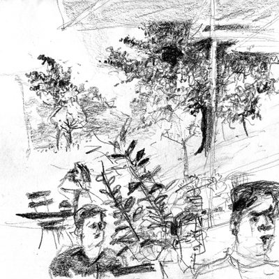 Street sketches from Berlin