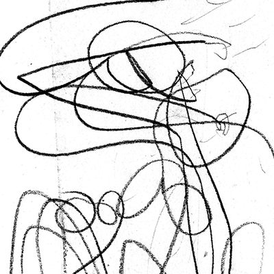 Drawing vs Matisse cut-outs