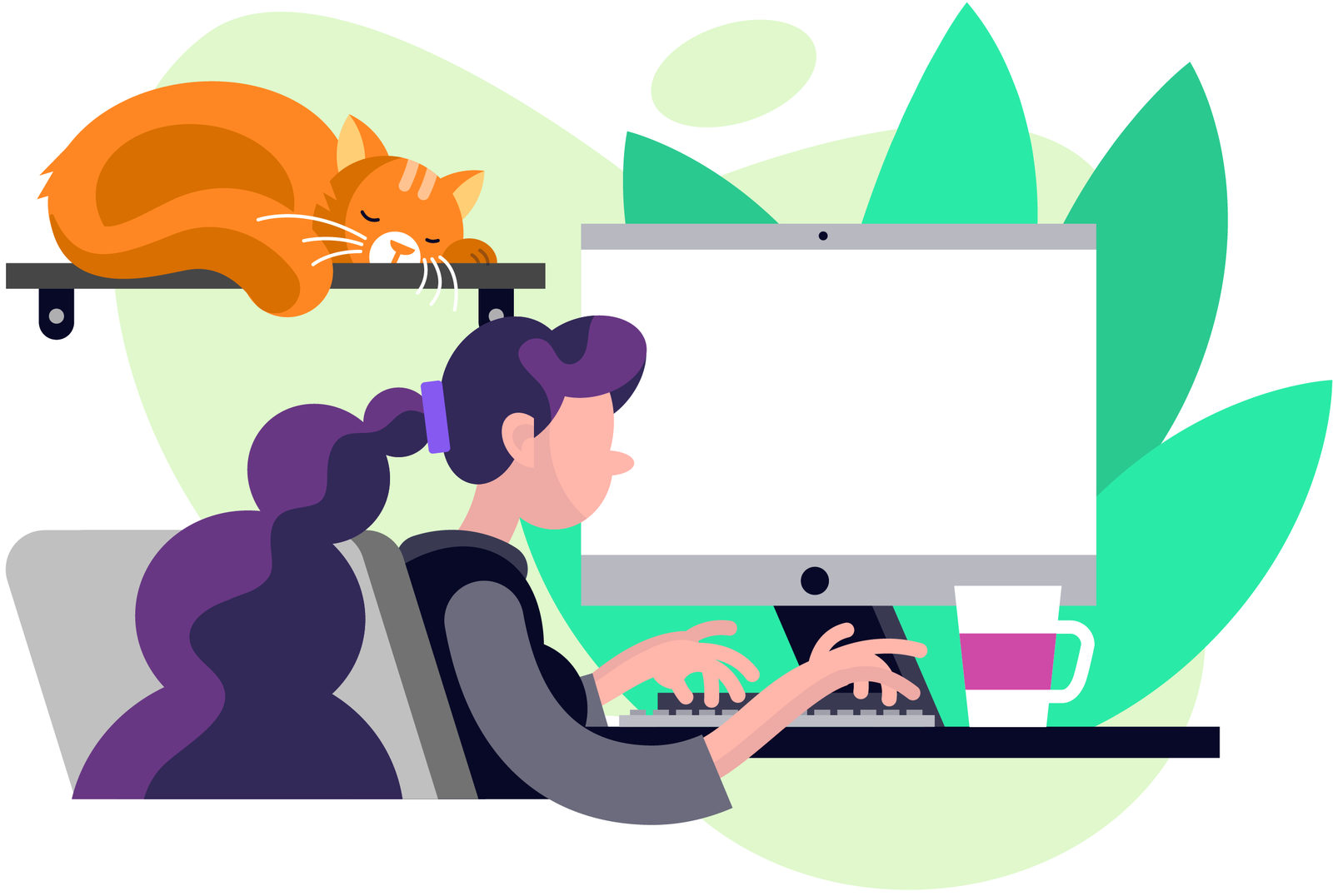 Full rebranding and illustration style, image 19