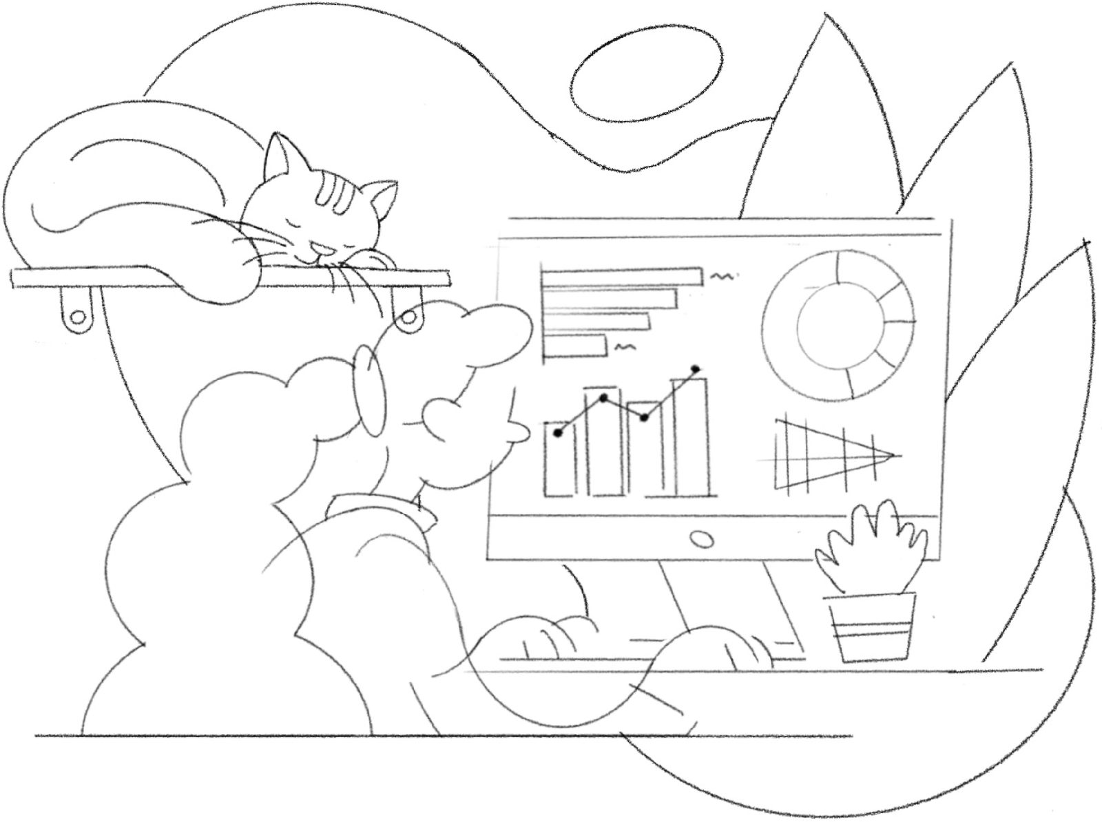 Full rebranding and illustration style, image 20